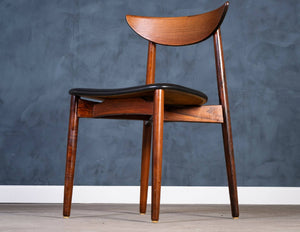 Kurt Østervig – Spisestuestole i palisander, produceret af K.P. Møbler, dansk design