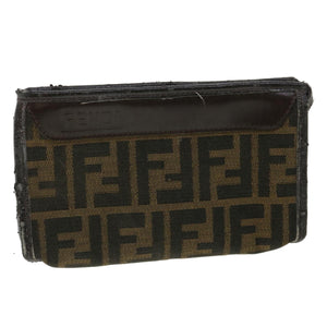 Fendi Brun Zucca Canvas Pung