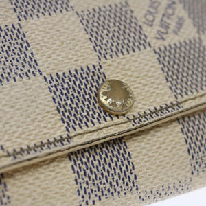 Louis Vuitton Nøgleetui i Damier Azur