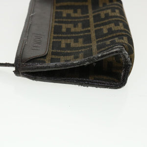 Fendi Brun Zucca Canvas Pung