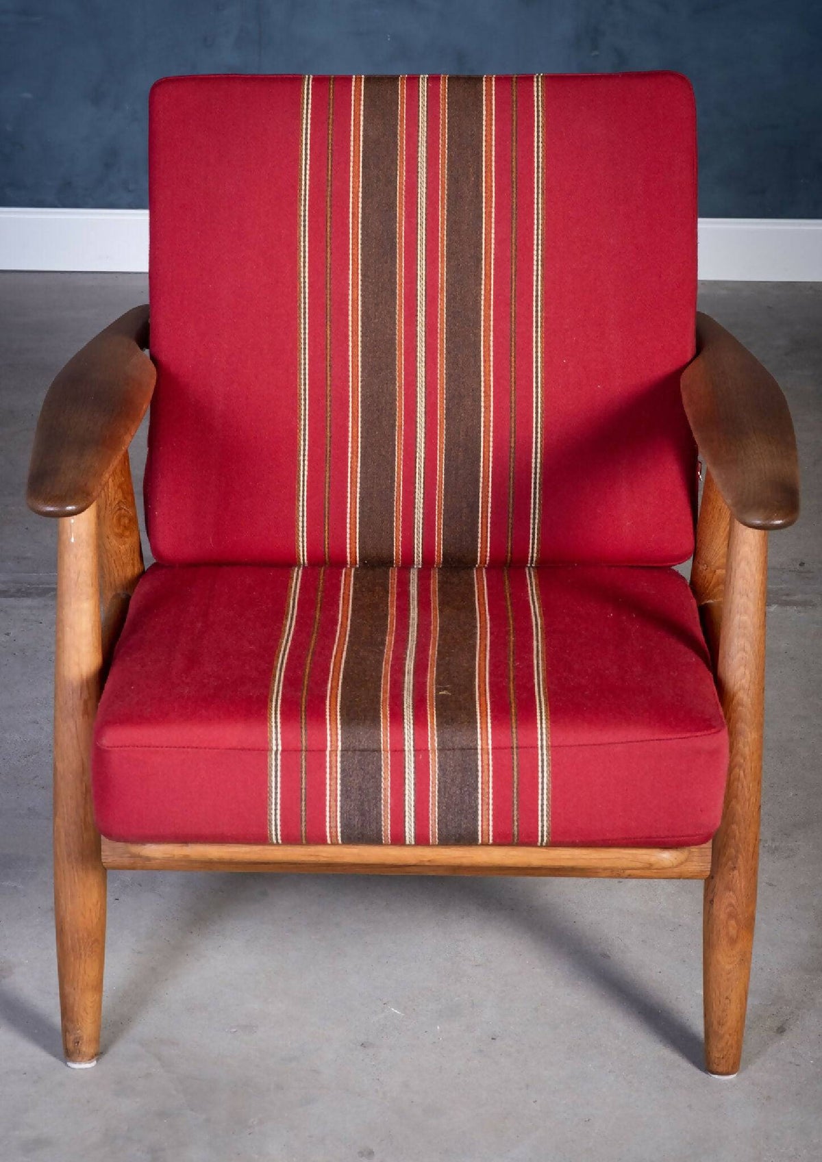 Hans J. Wegner – GE240 lænestol i eg for Getama