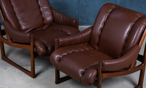 Torbjørn Afdal – Lænestole i palisander, Nesjestranda Møbelfabrikk