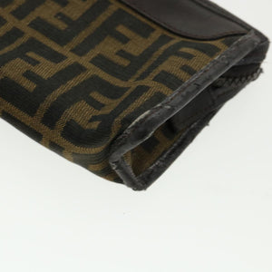 Fendi Brun Zucca Canvas Pung