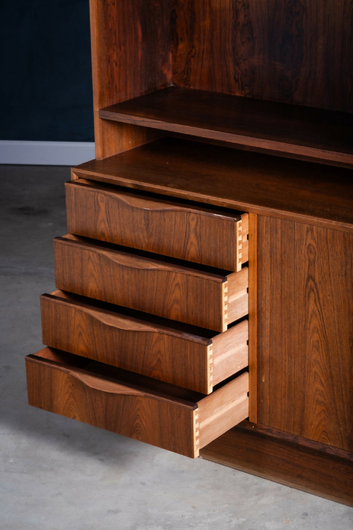 Reolsystem i palisander af Erling Torvits, 1960’erne