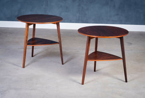 Holger Georg Jensen – Sæt af to sideborde i palisander, produceret af Kubus, dansk design