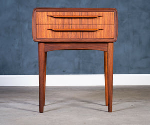 Johannes Andersen – Natbord i teak, produceret af CFC Silkeborg, dansk design