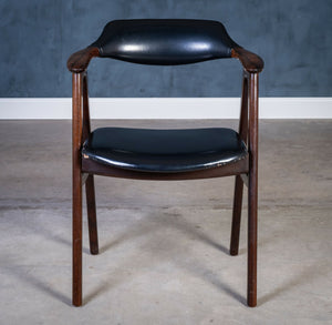 Erik Kirkegaard – Armchair in rosewood, produced by Høng Stolefabrik, Danish design