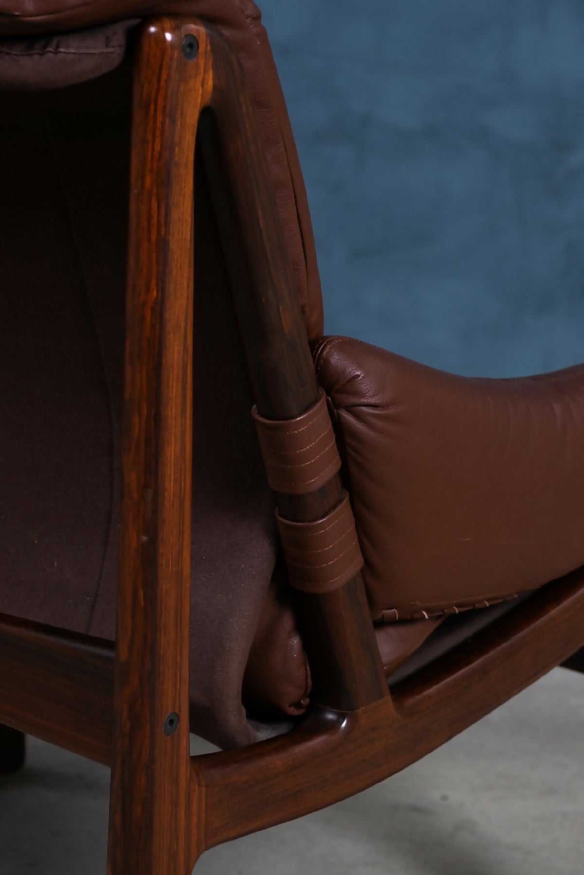 Torbjørn Afdal – Lænestole i palisander, Nesjestranda Møbelfabrikk