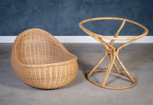 Elin & Jarl Heger – Vugge i bambus og flet, dansk design