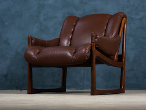 Torbjørn Afdal – Lænestole i palisander, Nesjestranda Møbelfabrikk