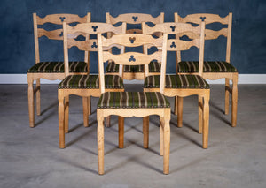 Spisestuestole i eg, dansk design