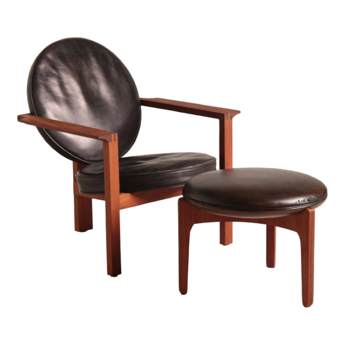 Bent Møller Jepsen – Medaljonstolen inkl. skammel - SPLISH