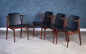 Erik Kirkegaard – Armchair in rosewood, produced by Høng Stolefabrik, Danish design