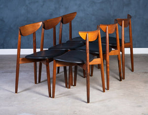Kurt Østervig – Spisestuestole i palisander, produceret af K.P. Møbler, dansk design