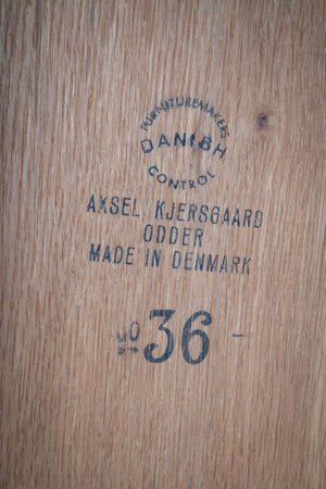 Aksel Kjersgaard – Bænk i eg, dansk design