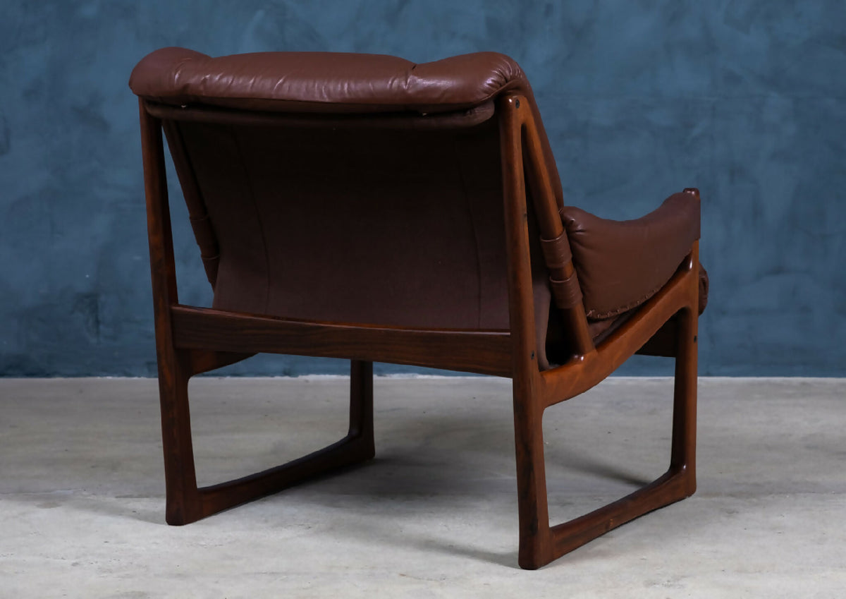 Torbjørn Afdal – Lænestole i palisander, Nesjestranda Møbelfabrikk