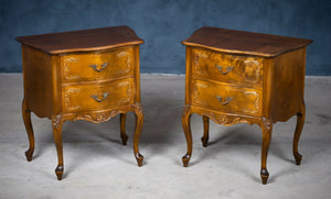 Sengeborde i Louis XV-stil, fransk design