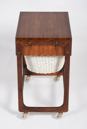 Sminkebord i palisander, produceret af BR Gelsted