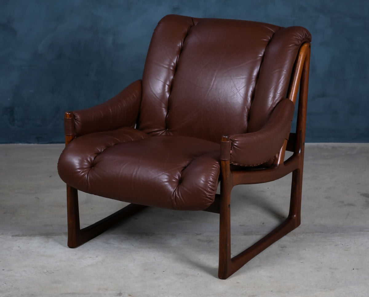 Torbjørn Afdal – Lænestole i palisander, Nesjestranda Møbelfabrikk