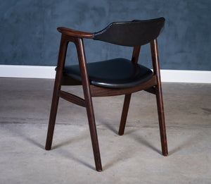 Erik Kirkegaard – Armchair in rosewood, produced by Høng Stolefabrik, Danish design