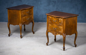 Sengeborde i Louis XV-stil, fransk design