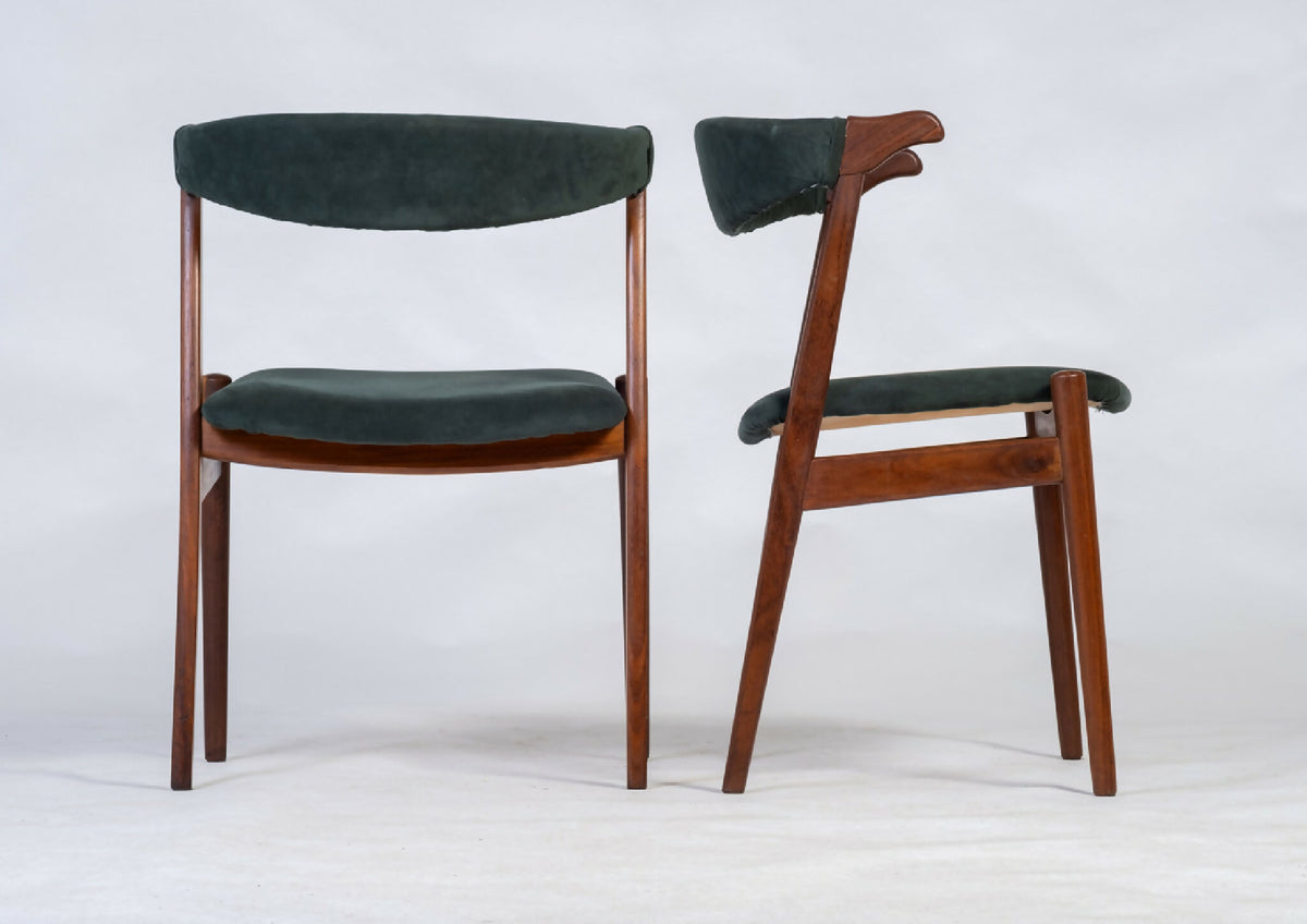 Armstole i teak, dansk design, 1960’erne