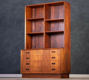 Poul Hundevad – Reol i palisander med skuffer