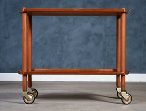 Poul Hundevad – Serveringsvogn i teak, 1960’erne