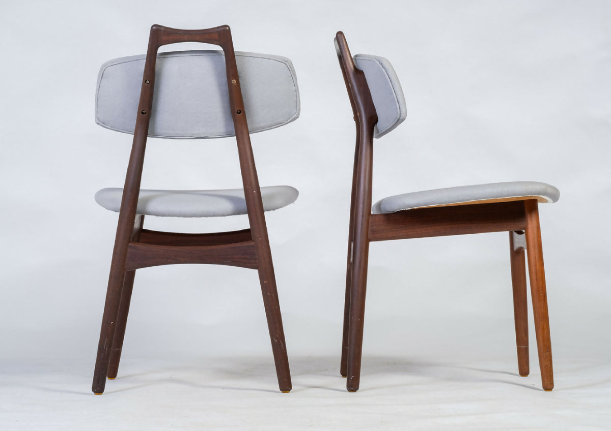 Ib Kofoed Larsen – Spisebordsstole i teak, dansk design