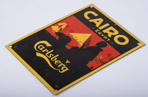 Carlsberg – Sæt med 3 emaljeskilte, dansk design