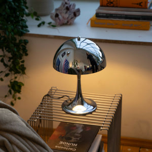 Chrome lamp