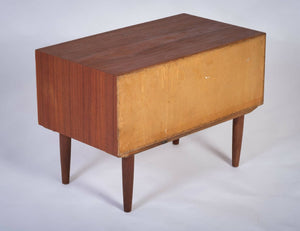 Kommode i teak med 2 skuffer, dansk design