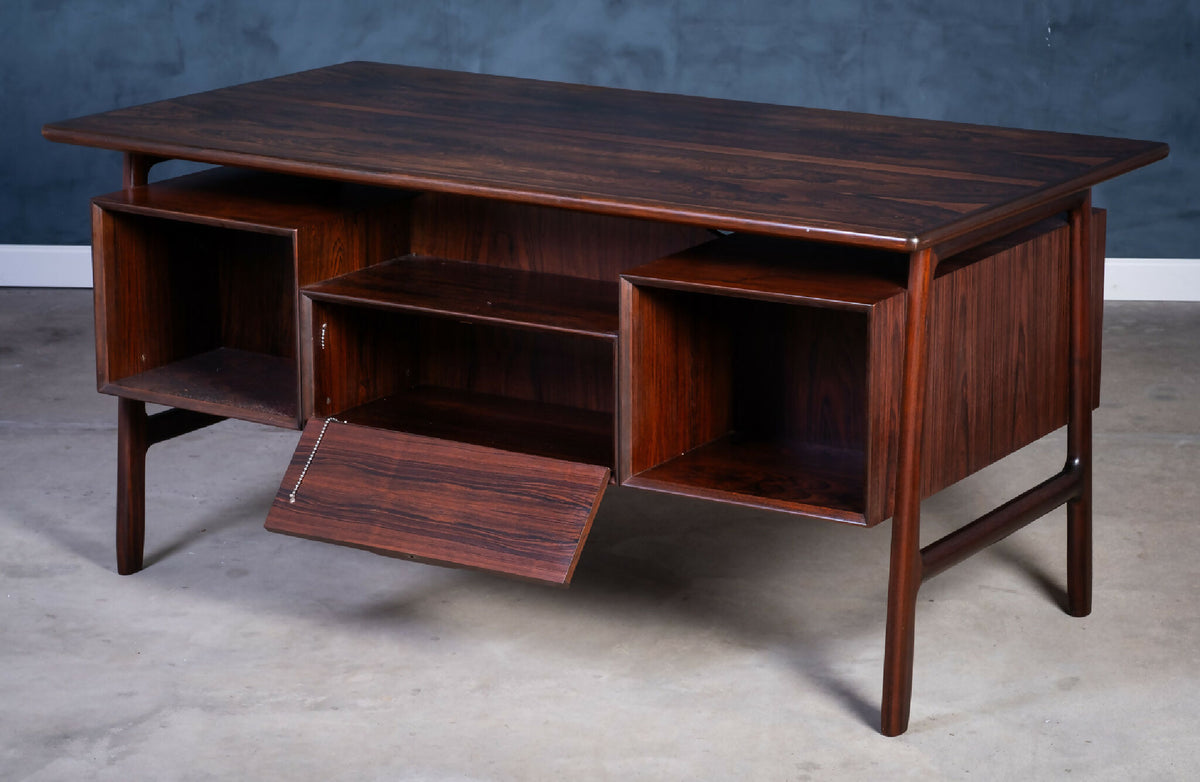 Gunni Omann – Skrivebord i palisander for Omann Jun Møbelfabrik, 1960’erne