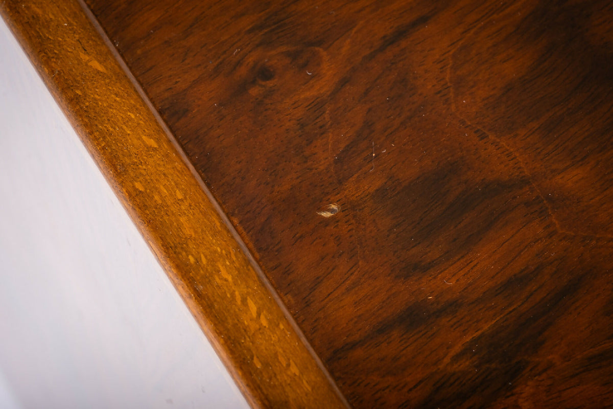 Kommode i valnød med 3 skuffer, dansk design