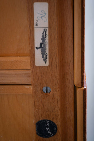 Severin Hansen – Skrivebord i teak for Haslev Møbelfabrik