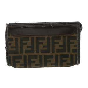 Fendi Brun Zucca Canvas Pung