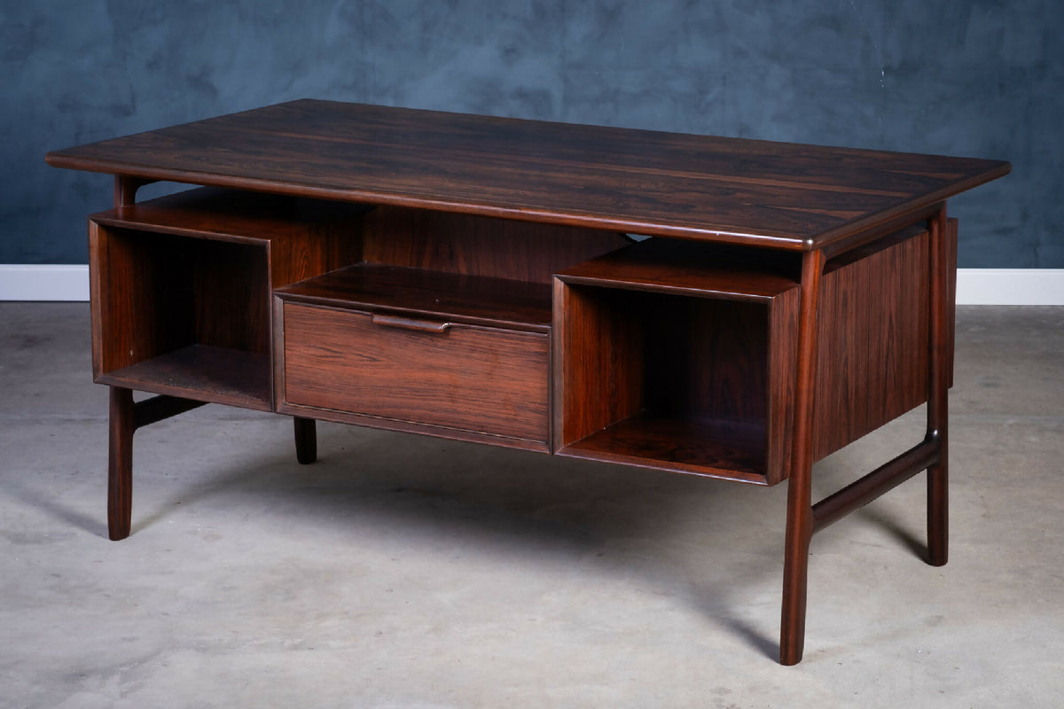 Gunni Omann – Skrivebord i palisander for Omann Jun Møbelfabrik, 1960’erne