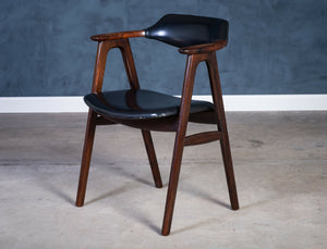 Erik Kirkegaard – Armchair in rosewood, produced by Høng Stolefabrik, Danish design
