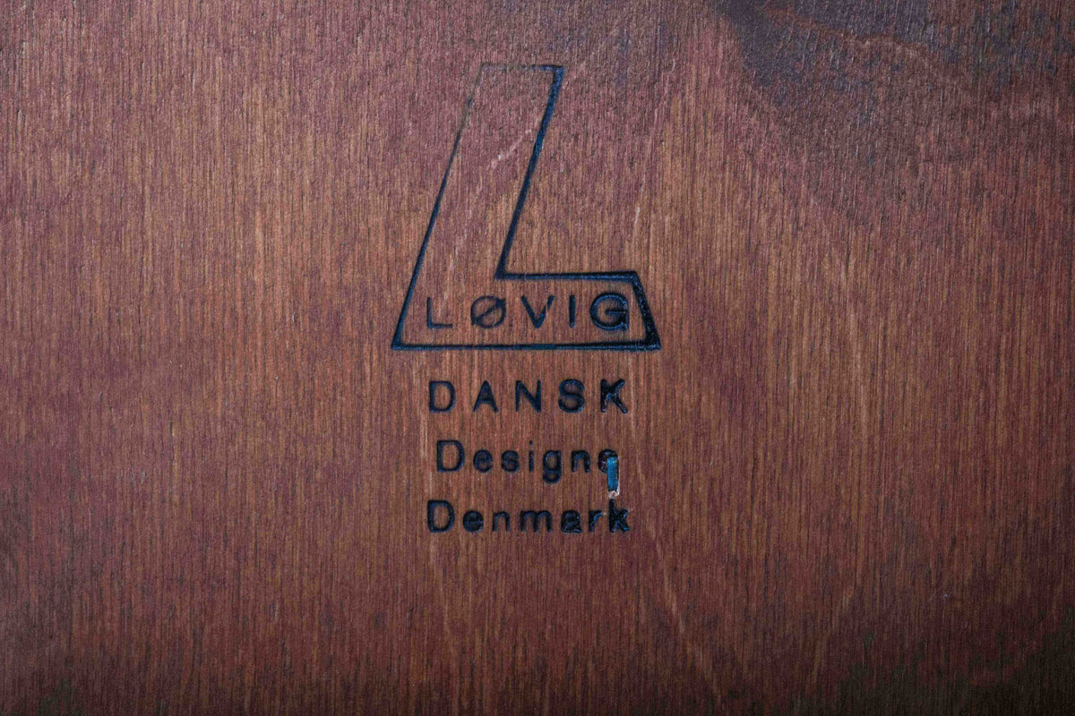 Peter Løvig teak skænk med messing