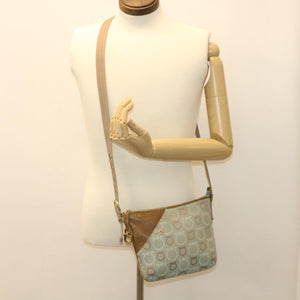 Salvatore Ferragamo Skuldertaske - Beige Canvas