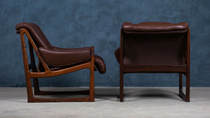 Torbjørn Afdal – Lænestole i palisander, Nesjestranda Møbelfabrikk