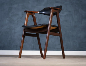Erik Kirkegaard – Armchair in rosewood, produced by Høng Stolefabrik, Danish design