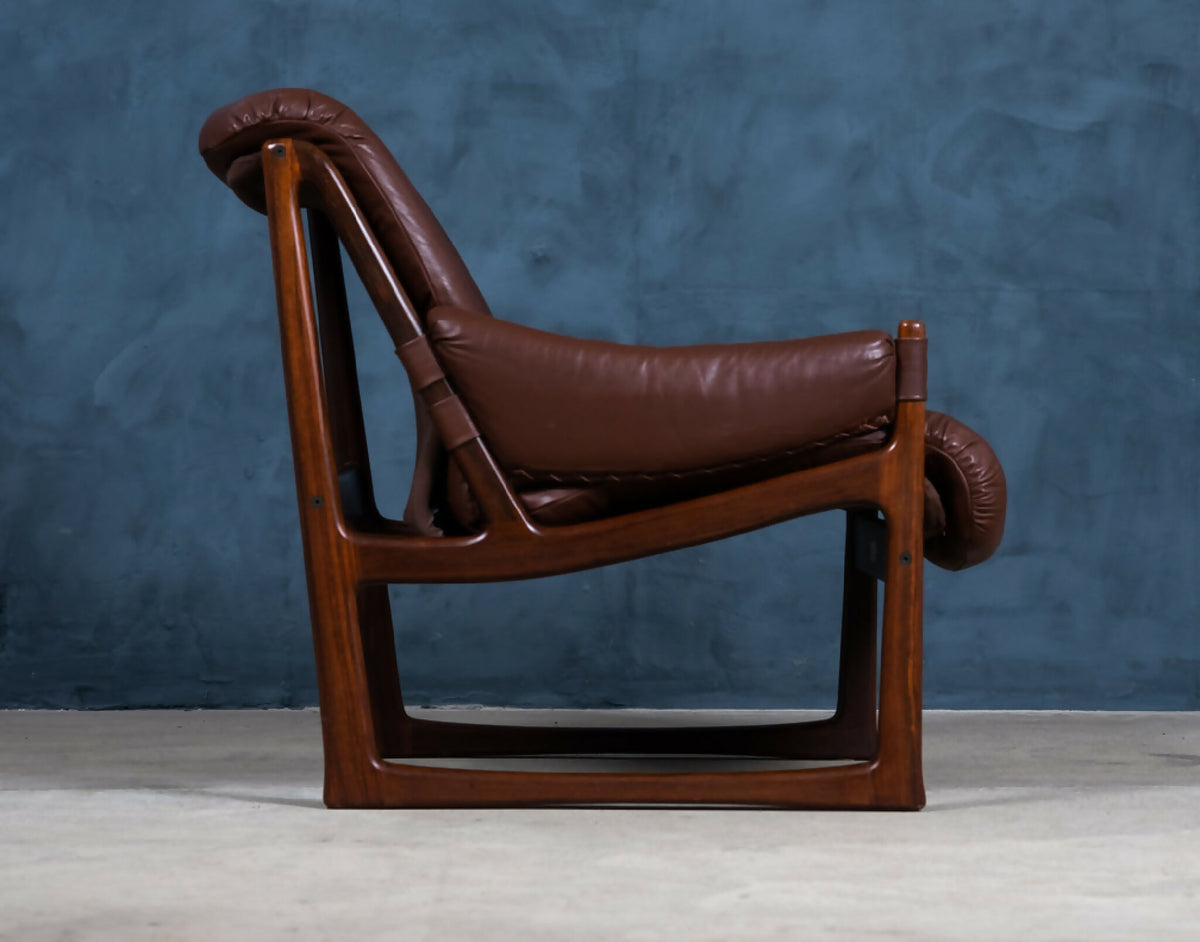 Torbjørn Afdal – Lænestole i palisander, Nesjestranda Møbelfabrikk