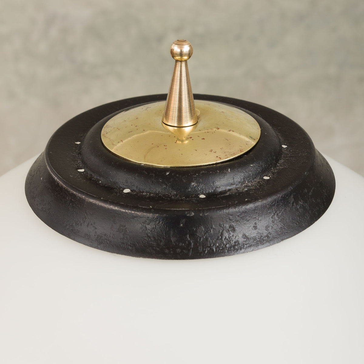 Stilnovo – Gulvlampe med opalglasskærm, italiensk design, 1960’erne