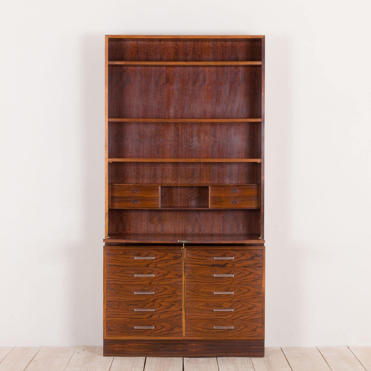 Axel Christensen – Rosewood Sekretærkommode, ACO Møbler, 1960&#39;erne