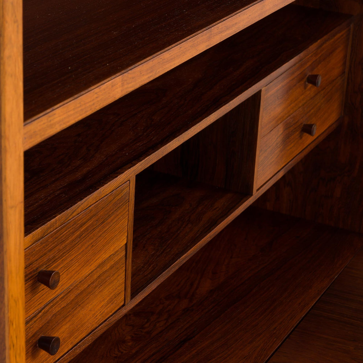 Axel Christensen – Rosewood Sekretærkommode, ACO Møbler, 1960&#39;erne