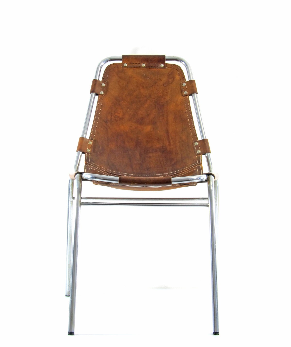 Charlotte Perriand – Spisebordsstol i sadellæder, Les Arcs