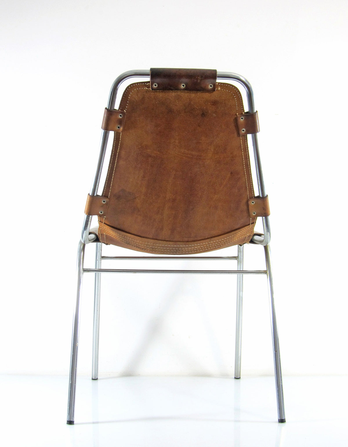 Charlotte Perriand – Spisebordsstol i sadellæder, Les Arcs