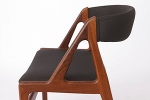 Set 6 vintage chairs Henning Kjaernulf Denmark 1960s