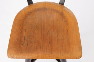 1 af 3 Industrielle Barstole Vintage 50-60'erne